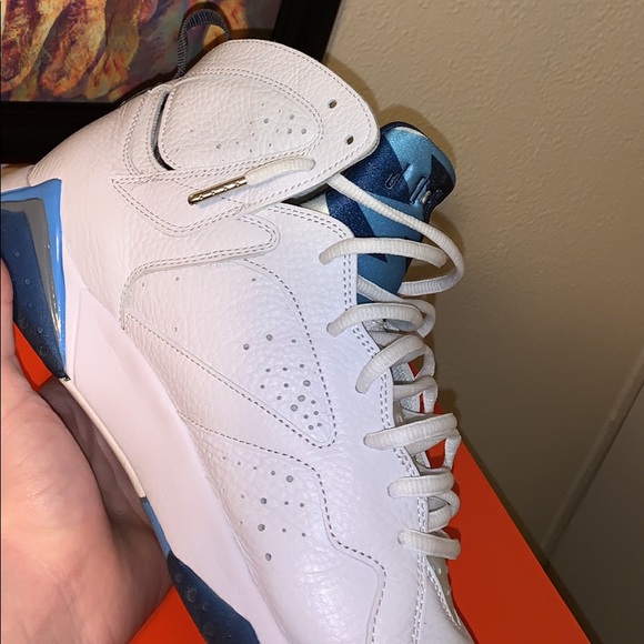 Jordan French blue 7s size 11 9.5/10 condition - Picture 3 of 4